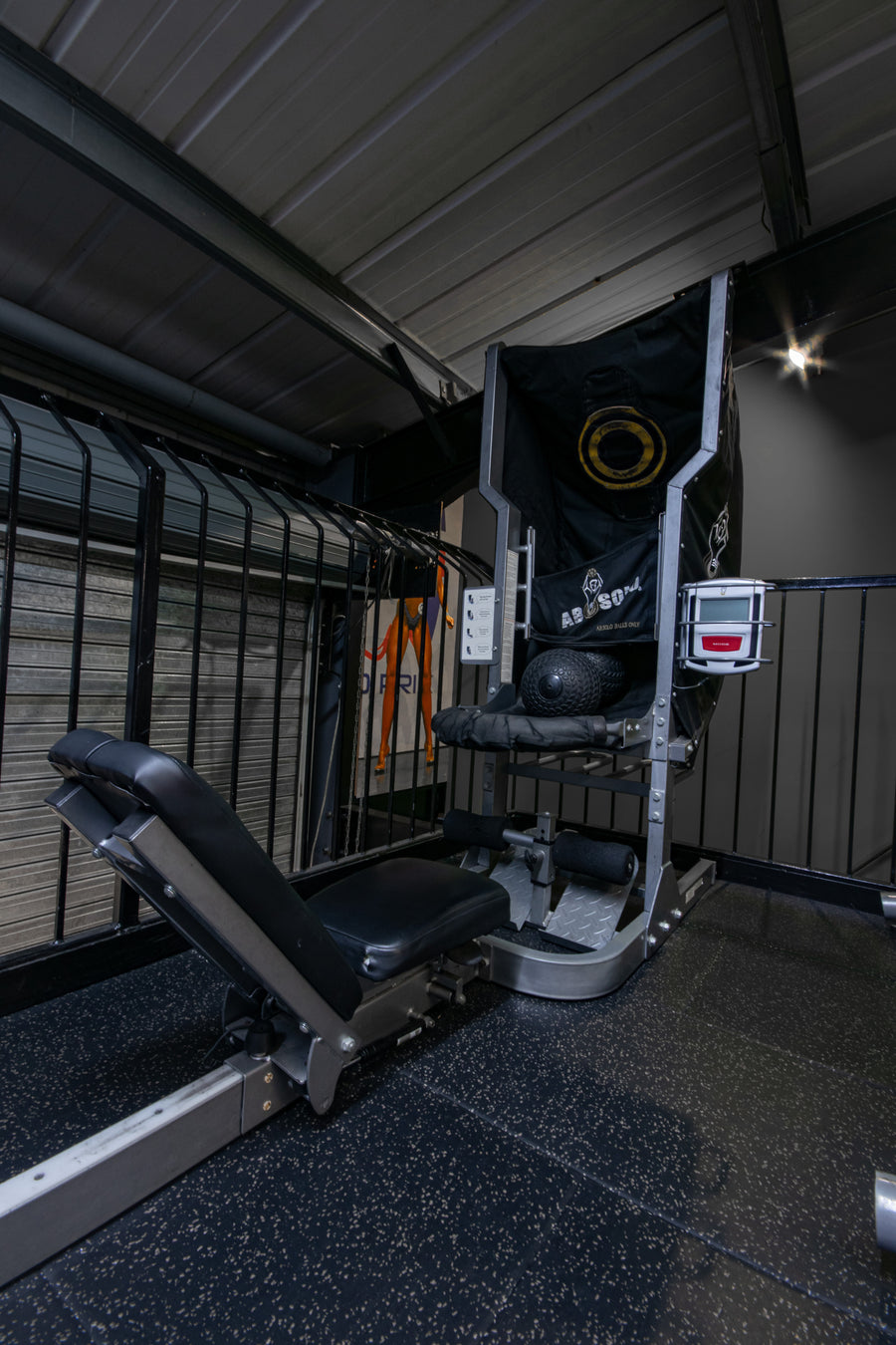 Ab Solo medicine ball ab trainer at Mas Body Gym Middlesbrough