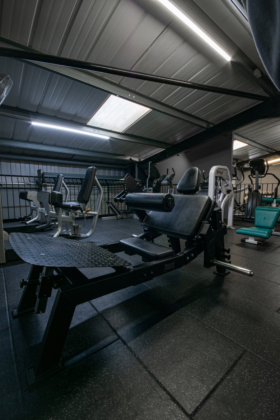 Predator Strength plate-loaded hip thrust and glute bridge machine at Mas Body Gym Middlesbrough