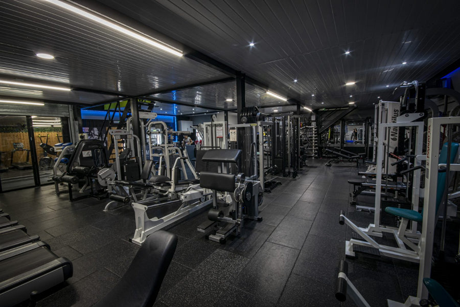 The resistance floor at Mas Body Gym Middlesbrough