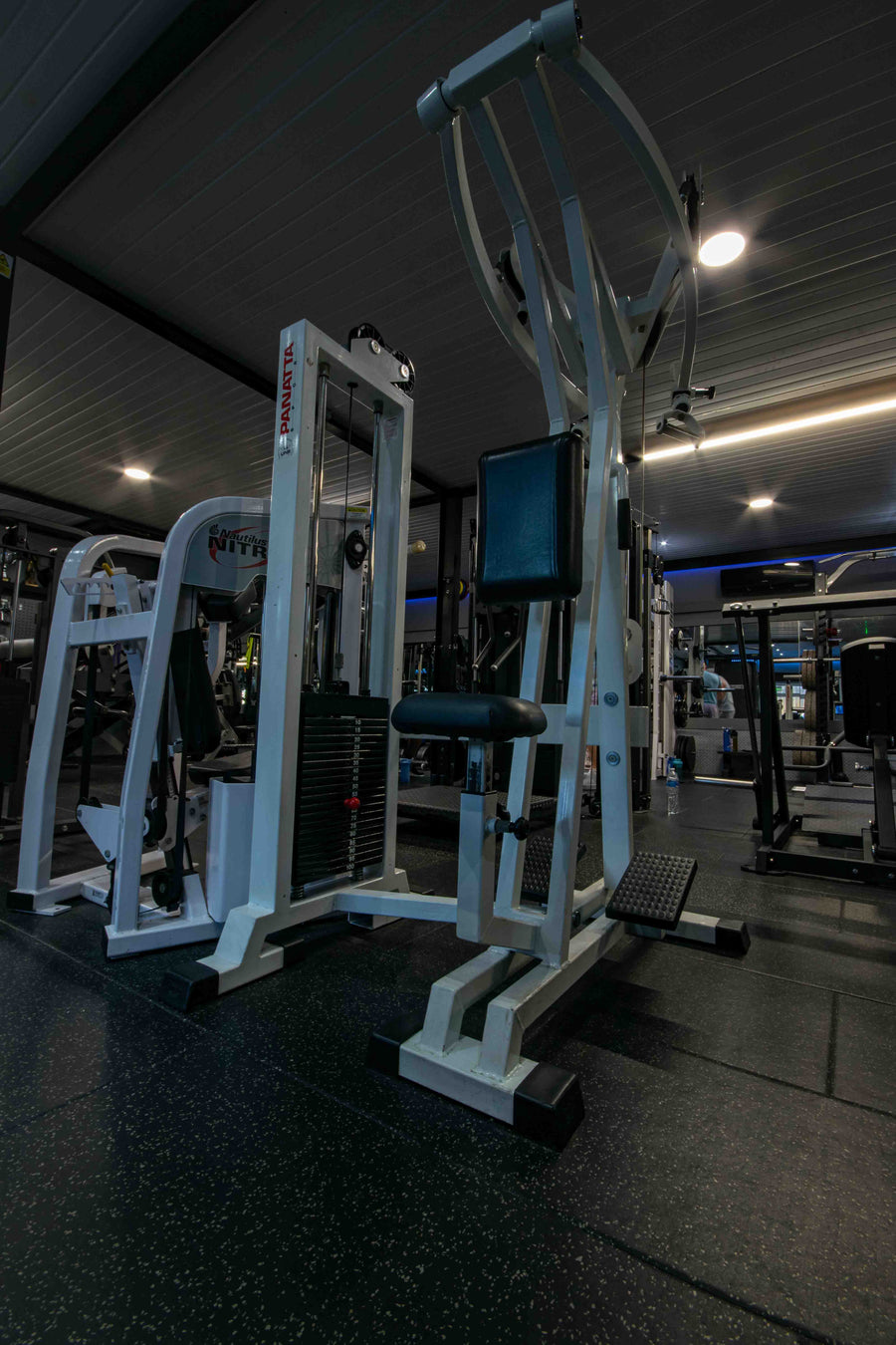 Panatta chest-supported high row machine at Mas Body Gym Middlesbrough