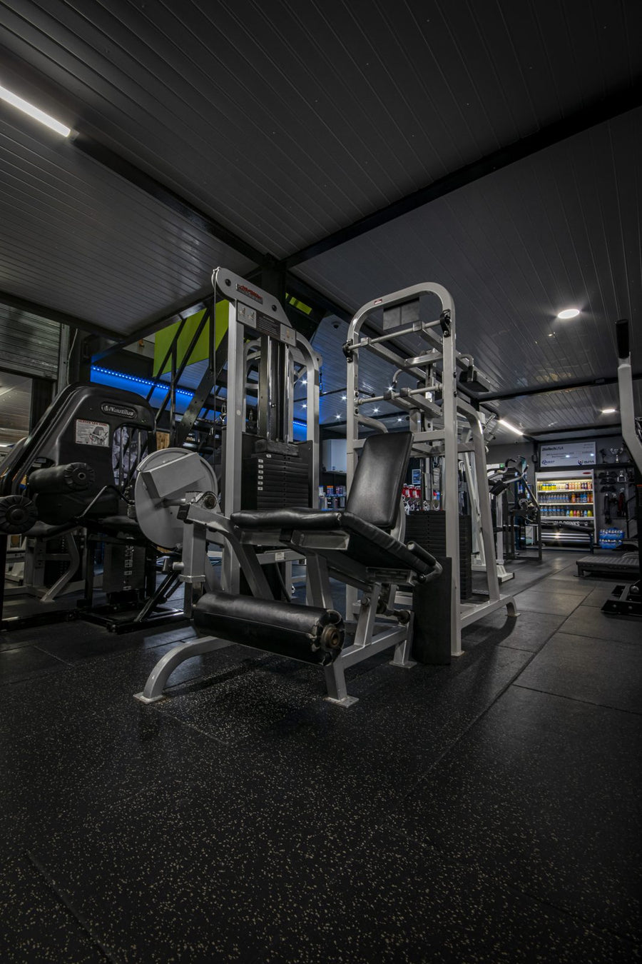 Life Fitness selectorised leg extension machine at Mas Body Gym Middlesbrough