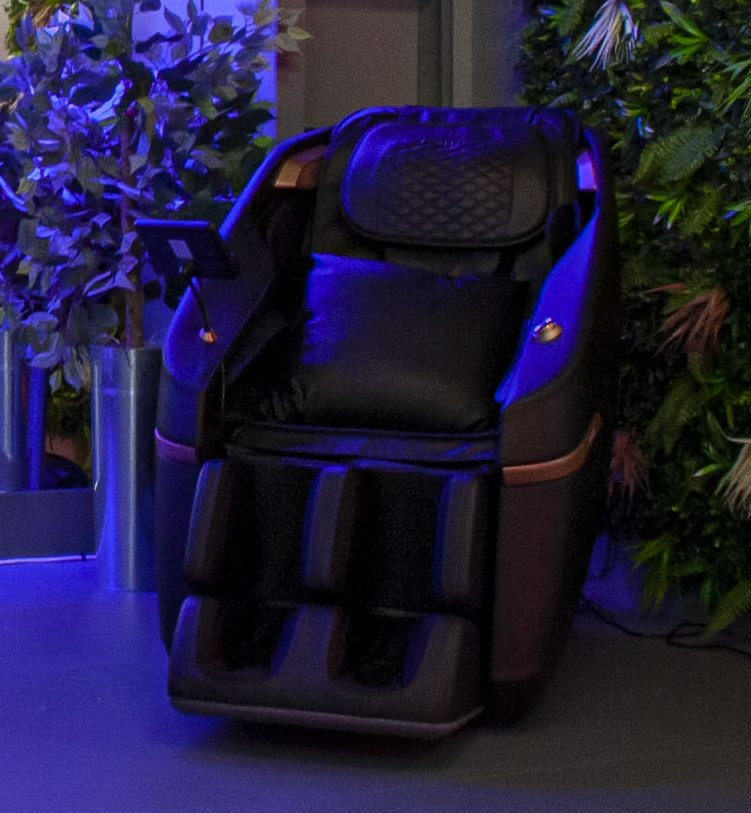 Massage chair in the recovery room at Mas Body Gym Middlesbrough