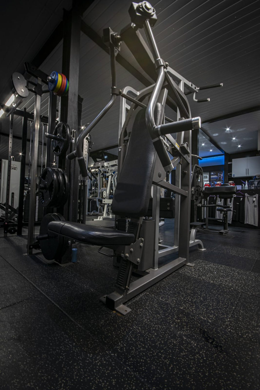 Nautilus Nitro selectorised chest press at Mas Body Gym Middlesbrough