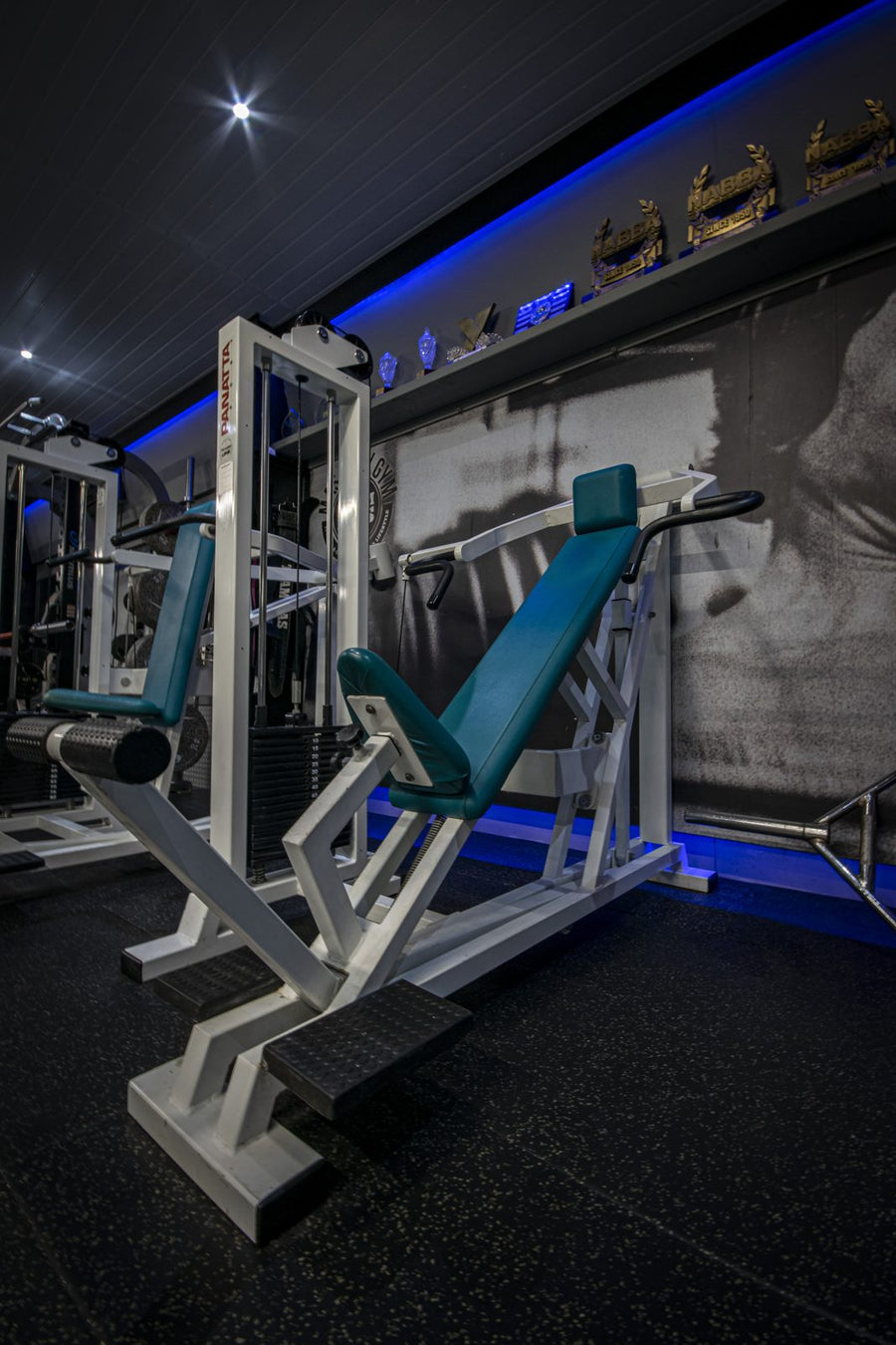 Panatta plate-loaded incline chest press at Mas Body Gym Middlesbrough